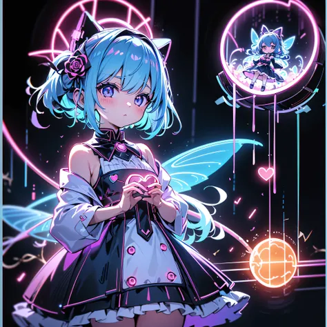 cute、whole body、 holding a huge magic wand 、charming anime poster、dynamic、 One girl , pretty face、baby face、 Absurd、 ((( best combination 、 top quality 、The woman screaming The Greatest Masterpiece 、 Ultra-fine、 super detailed 、HHD)))、 milky white and ...