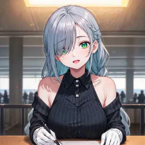 (( Ultra Details )), (top-quality), (( masterpiece)), (( Very Exciting )), ((8k)), ((1080P)), (( crystal clear)), (( very refined )),(( natural light)), (( depth of field)), (( growing skin)), ((Shine)), (( shiny)), (3d)), (( Perfect Anatomy )), ( anime Sk...