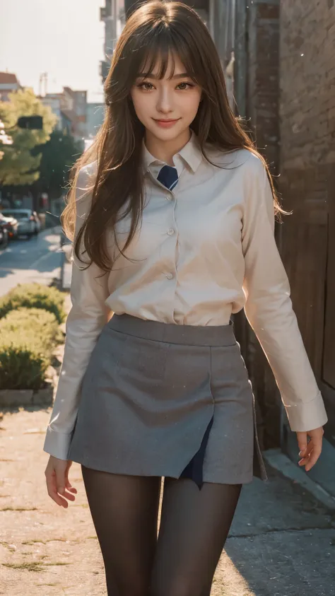 (1 lady), The beautiful, (Best quality at best:1.4), (ultra - detailed), (extremely detailed CG unified 16k), (dark greenish gray-brown hair), very detailed, High-definition RAW color photo, professional photoshooting, amazing face and eyes, cosmetics, (am...