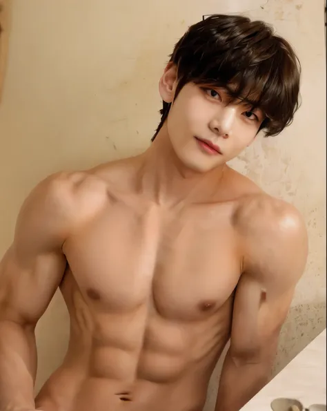 taehyung, muscular