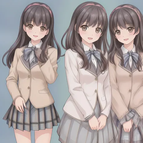 (highest quality, masterpiece: 1.6), (Too beautiful intelligently seducing girls are looking me down and laughing at me with their pretty open mouth, Too Beautiful noble 16yo beautiful dancing anime noble heroines, beautiful giggling noble elegant 16yo nea...