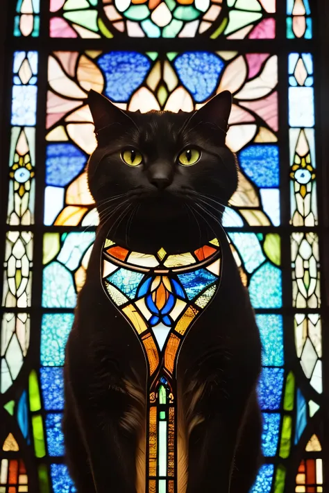  Close up of a cat in a stained glass window,  Stained Glass Art , by Meredith Dillman,  Mucha Tiffany Killian eng,   maxim verehin stained glass mosaic  , 3 0, by Jaime Jones,  Canvas Art Print with Closeup of a Dog, by Jeanna bauck, Black Cat, Classy cat...