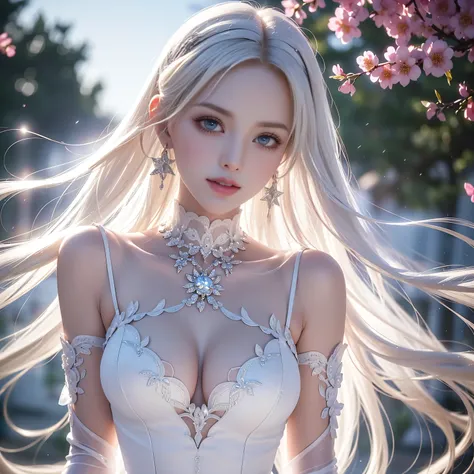 ((Full body image))((Representative works:1.5、8k、Portrait、Photorealistic and very detailed CG、Very detailed、Particle Effects、Dynamic Effects、Written boundary depth、Cinematic Light、Lens flare、Ray Tracing、Tabletop、Realistic:1.4、Super A high resolution:1.2、Re...