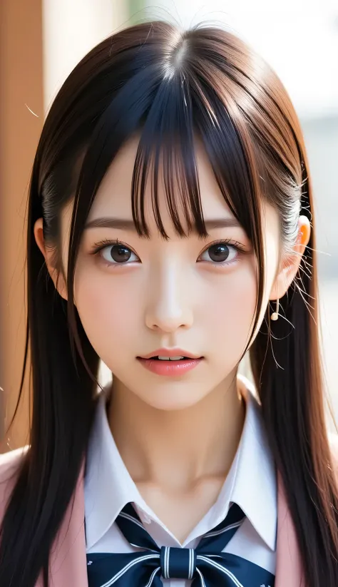 With mouth wide open, ((masterpiece, best quality:1.4)), (8k, RAW photo:1.2), (realistic, photo realistic:1.4), ultra high resolution, (high definition 8k wallpaper), Japanese Idols, Japanese actress, Japanese, very cute, large eyes, face and eyes, meticul...