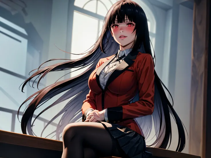 GTAV 2D Charging Screen , Yumeko Jabami as a GTA5 character , cinematographic composition, standing in front of a city , shaders, brilliant cinematic lighting, Soft contrast, GTA5 loading screen , , wallpaper 4k , wallpaper 4k , wallpaper 4k de al...