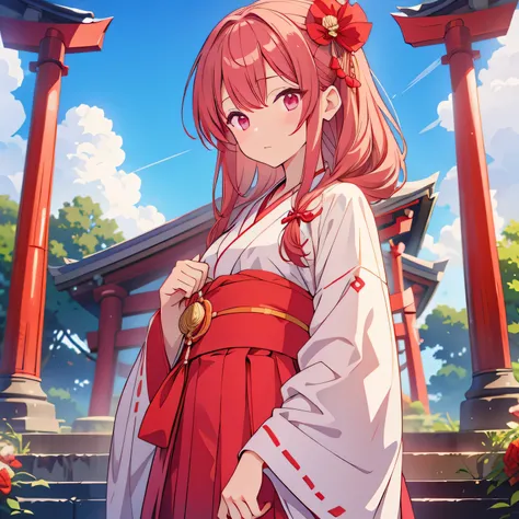 Shrine maiden outfit