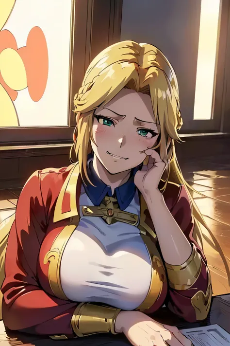 8k(( blazer:1.5))8k(( high school girl:1.7))
(woman,Huge boobs,( huge breasts:1.5),とても唇が赤い huge breastsを強調,Big Ass, thin waist, long legs , good at drawing eyes )
8k(((( anime style,Henyohe 8K( anime style, Smiley Smile ,Sad face,Face mischievous face, c...