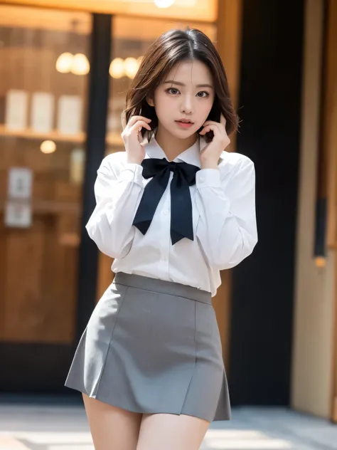 ((masterpiece)), ((最 High Quality :1.4)), (超  Details:1,4) , 
uniform,( Random Location ),(【 random pose :1.2),( random hairstyle ), ( movie-like scene,  highest image quality taken by Ki ,(8k),  super real , 最 High Quality ,  High Quality ,  high res,  Hi...