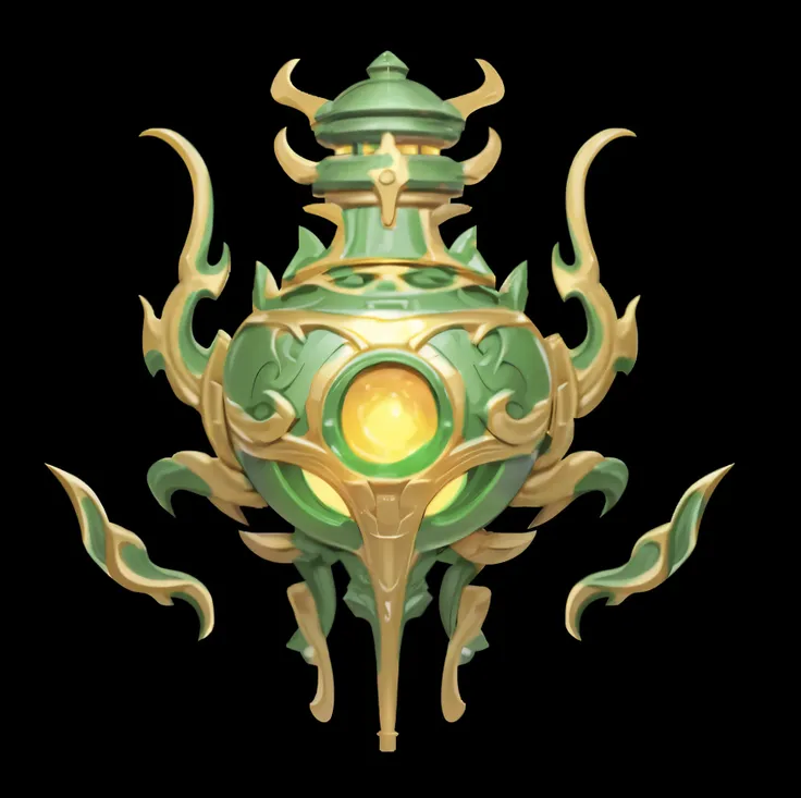 sculpture,(masterpiece),( Best Quality ),( super detailed) game icon,masterpiece, no one, game icon, Chinese style,Q version icon
