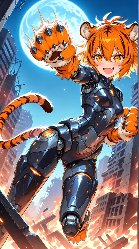 masterpiece,best quality,official art,extremely detailed CG unity 8k wallpaper,(Sci-fi style,Mechanical style,nsfw
1girl,small breast,cameltoe,Mechanical body,mechanical parts, mecha corset, robot joints, mechanical arm, (whole body), (slim legs), (mecha ...