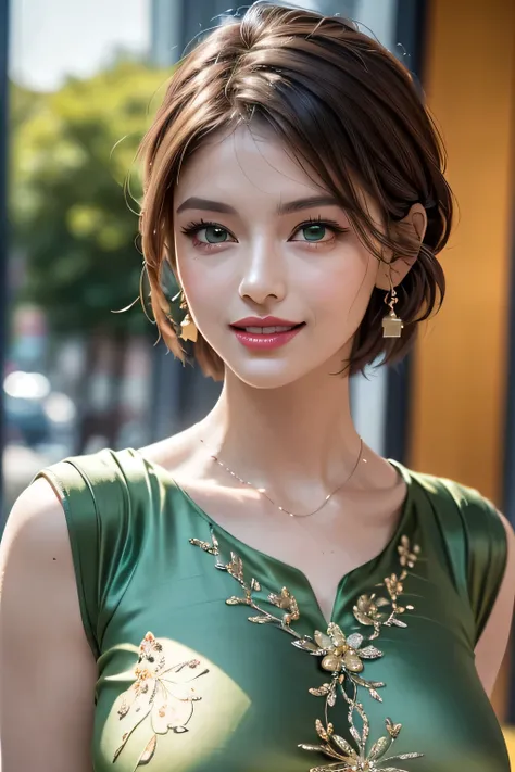 (1. beauty , Supermodel ), ( Perfect Anatomy ), (( upper body shot)), Golden Ratio, (top quality:1.4), 32k resolution, ( realistic :1.5), High resolution UHD, (masterpiece :1.2)), (Improved quality:1.4), ( Very beautiful face details ...