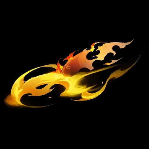 a close up of a motorcycle with flames on its side, hellFire background, flame, flames, Fireball, flame and fire, background flames, phoenix flames, fire flames, flame背景, fire and flame,   made entirely of fire in a black bowl with a black background , Hot...