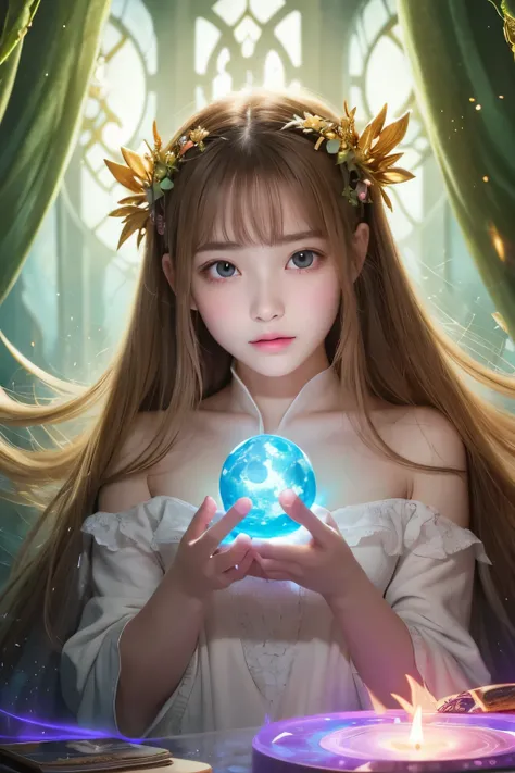  high image quality、 real、 cute faces 、 cute faces 、 beautiful women、 beautiful girl、barefoot、 fantastic、 mysterious in another dimension、Doomsday Light 、Genesis、 Symmetry 、Cast spells with the palm of your hand、A very cute fallen goddess