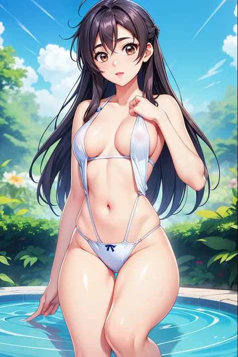 (( top quality )),(Super high resolution),( super detailed ),( detailed depiction ),(( best CG )),( Best Artwork ), Ultra Precise Art , Amazing Drawing Art ,( Art with Precise Details :1.5),(female 1 person:1.6), Beautiful, well-groomed face:1.6,expensive:...