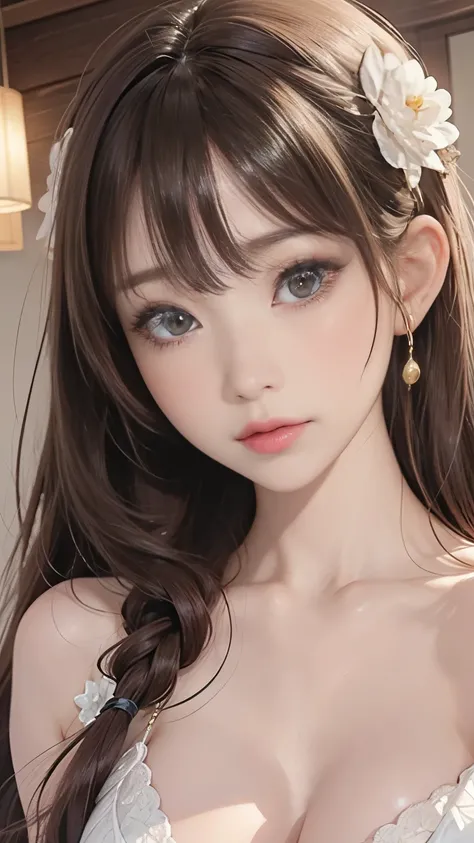 ( best illustration)、8K UHD resolution 、  intricate details 、 top quality 、 realistic、 super detailed 、 Best lighting 、 Best Shadow 、  soft lighting  、、Super  realistic、 tyndall effect、  photorealistic、(  highly detailed skin :1.2)、 (  intricate details , ...