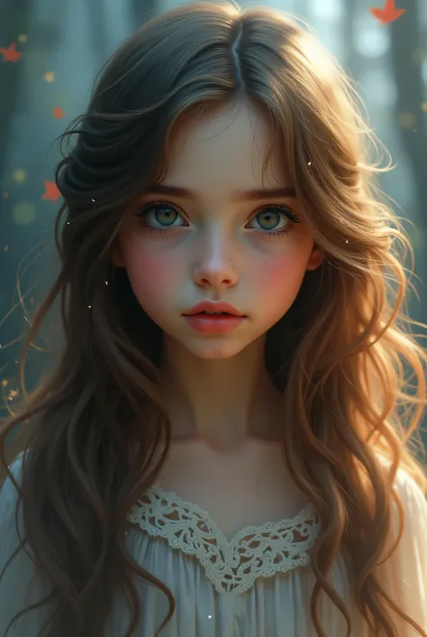 Te Matica by Harri Potter of an  girl with brown brown hair and gray eyes