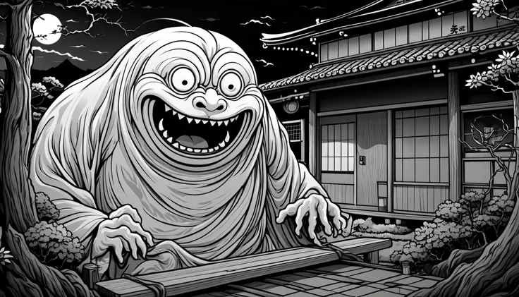  Japanese Yokai、 horrible