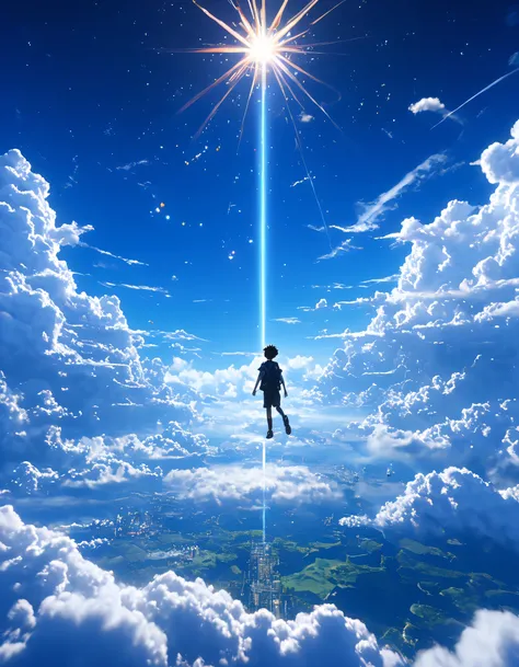  Image only of sky :1.5、summer sky,realistic,極めてrealistic,   extremely detailed ,increíblemente realistic,    high contrast realism    ,     high saturation realism   ,   bright colors ,   dramatic lighting   , attractive scenery ,    is at the top of the ...