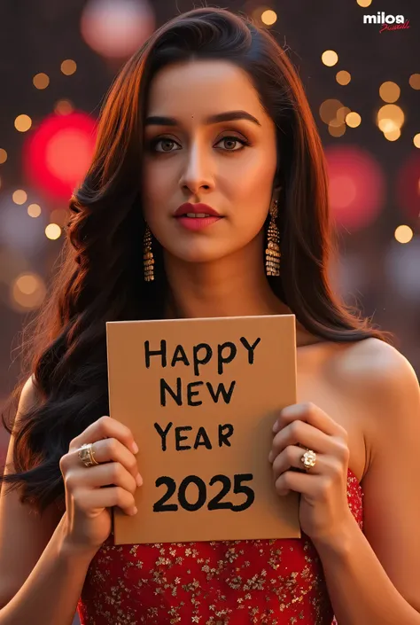 A hyper-realistic, Instagram-quality 4K image of a breathtakingly gorgeous 35-year-old woman resembling Aishwarya Rai. She has striking blue-green eyes, radiant skin, and long, flowing, glossy dark hair styled in elegant waves. Her figure is gracefully wel...