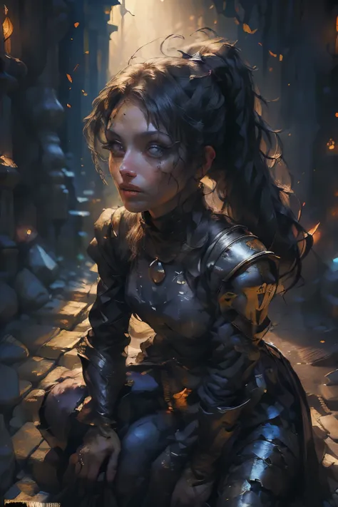 ((best quality)), ((masterpiece)), (detailed), perfect face (((mastepiece, of the highest quality, super detailed))), photorealistic, (heroic composition), (front facing), ((((Highly detailed face)))), small thin nose, Small thin lips mouth, (((Very sharp ...