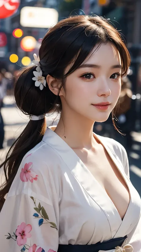 Japanese kimono girl