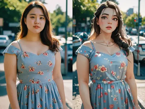 Foto Realistis Ke Gaya Anime 3D