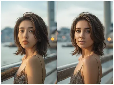 เปลี่ยนผู้หญิงใดๆ เป็นผู้หญิงยุโรป