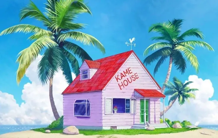 Kame house exterior from DBZ LORA