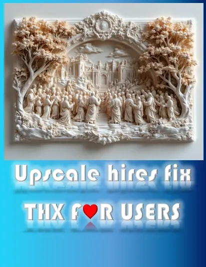 Upscale hires fix