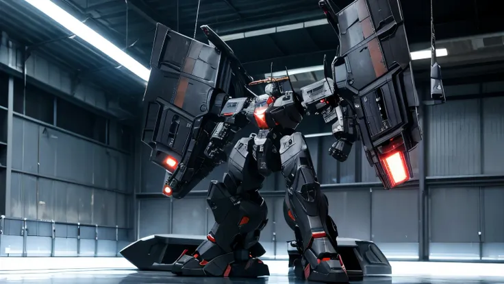 Armored Core style　Hangar　 dark