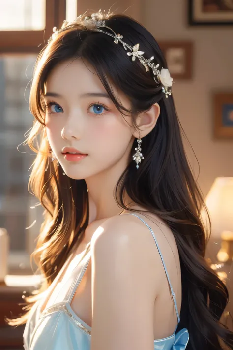 High-quality work,Realistic works,Super premium graphics,8K HD CG works,high quality graphics,High-definition and exquisite CG works,10x pixels,Ultra-fine details:1.1,Advanced technical details:1.1Realistic photo effects,Interior lighting effects:1.5,natur...