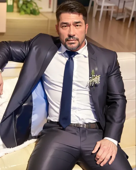 40 years old,daddy, "super glossy suit",Dad sat on sofa,k hd,in the office,"big muscle", gay ,black hair,asia face,masculine,strong man,the boss is,handsome,,leather gloves,lecherous dad,look straight ahead,dad is handsome,dad is handsome ,dad is "horny da...