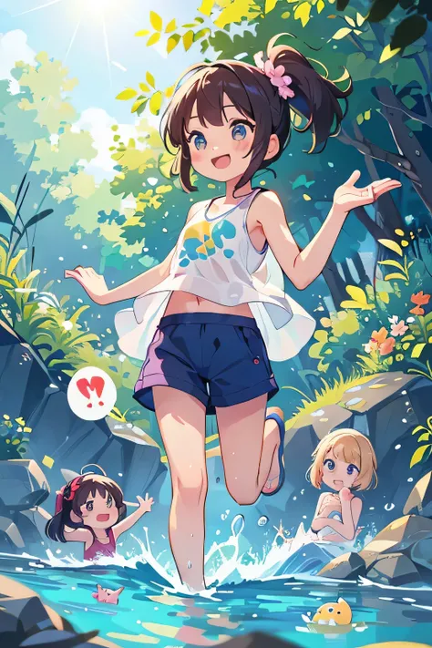best quality、 high resolution、( high definition:1.2)、masterpiece、 detailed background、( Beautiful Faces in Every Detail:1.2)、 detailed face、 detailed expressions 、 detailed eyes、 anatomically correct、Teenage beauty、( big size:1.2)、 perfect body line、 brig...