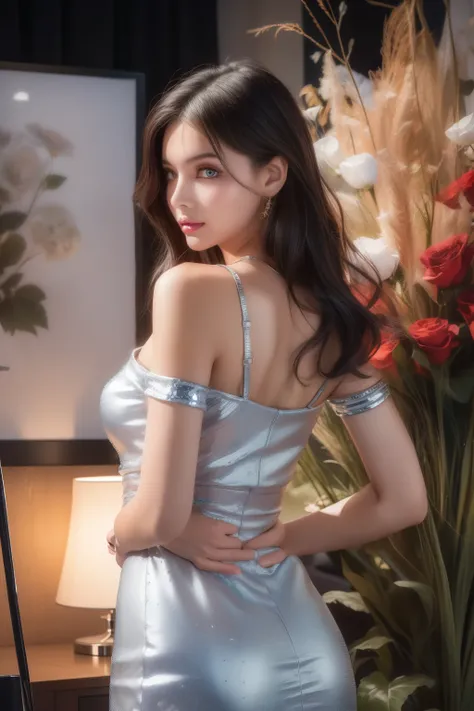 Top quality work,Photorealistic works,Ultra Premium Graphics,8K HD CG works,High-quality graphics,High-definition fine CG works,10x pixel,Ultra-fine details:1.1,Advanced technical details:1.1Photographically realistic,Indoor lighting effects:1.5,Natural li...