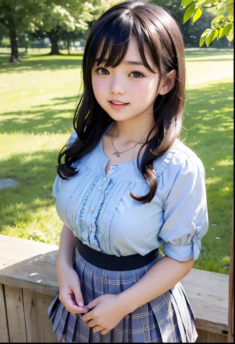 ( best quality,Masterpiece:1.3, super high resolution),( very detailed、 caustics) ( is present:1.4, RAW shooting、)Ultra- is present Capture、 very detailed、 's natural skin texture isolated on a light blue background 、Masterpiece、( Japanese elementary schoo...