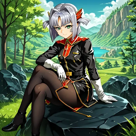 ultra-High resolution, score_9,score_8_up,score_7_up,score_6_up,score_5_up,score_4_up, BREAK, source_anime, anime screencap, uncensored, rating_explicit, Masterpiece, curvy, looking at viewer, (((solo, 1girl))), hair ornament, (((TitanOutfit))), full body,...
