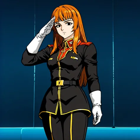 ultra-High resolution, score_9,score_8_up,score_7_up,score_6_up,score_5_up,score_4_up, BREAK, source_anime, anime screencap, uncensored, rating_explicit, Masterpiece, curvy, looking at viewer, (((solo, 1girl))), hair ornament, (((TitanOutfit))), full body,...