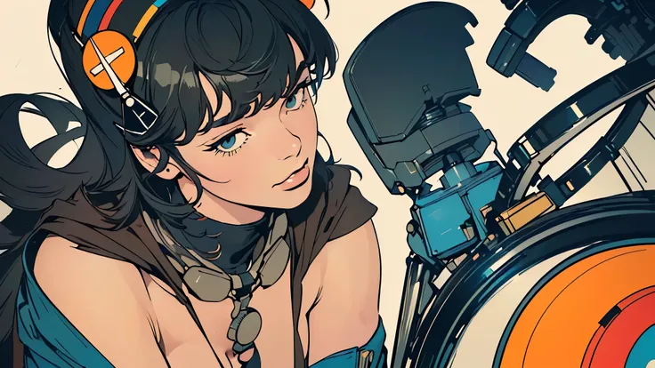 (((ultimate masterpiece))),(((32Kwallpaper))),(((solo:1.2))),(((60s70s80s))),(astronautes),(((Cleavage))),((((Bauhaus)))),(((bustup,portfolio))),ultimately artifical,(((((background : Incredibly Simple))))),mid century modern,unlimited astronautes,Bauhaus,...