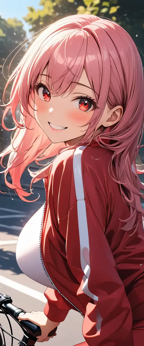 (beautiful girl: 1.3),1girl,masterpiece, Highest quality, Ultra-high resolution,rich contrast,super high quality,8k,Highly detailed CG unit wallpaper,texture,Incredibly absurd,Ultra-high resolution,RAW Photos,Depth of Field 1.2,Pink Hair, (low twintails),(...