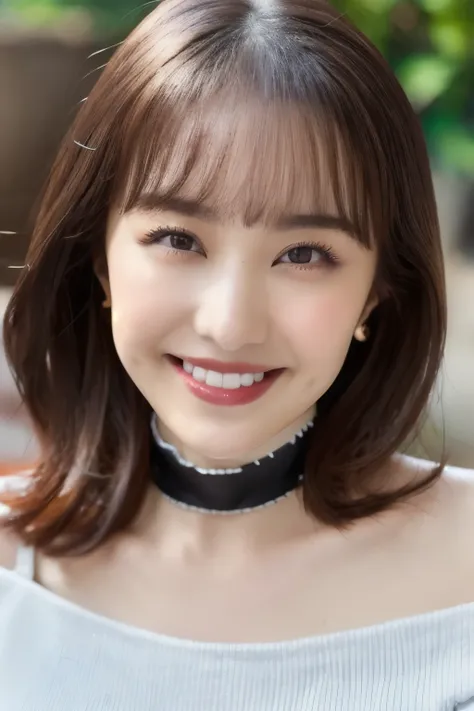 (( gray leotard)), (( Japanese girl))、Light up your face、(masterpiece, top quality, The beautiful quality of , photorealistic , detailed lighting , Extremely detailed skin, Extremely Detailed Hair ,8k, black hair, upper body, One Girl , smile, Watch Viewer...