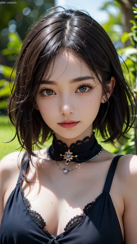 (8k,  RAW Photos,  in ultra high quality,  Ultra High Definition CG Unity 8K Wallpaper, masterpiece: 1.2),  one girl, 3d, The photo's depth of field was perfect ,  The lens flare adds a nice touch . stare at the viewer with love,smile,Super beautiful detai...