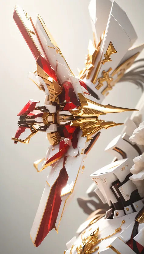 Mainly use ceramic white and crystal red as main colors , And additional gold and crystal red as auxiliary colors ( to guarantee its layered and protective texture , gold as auxiliary colors, plus some ceramic white and crystal red)