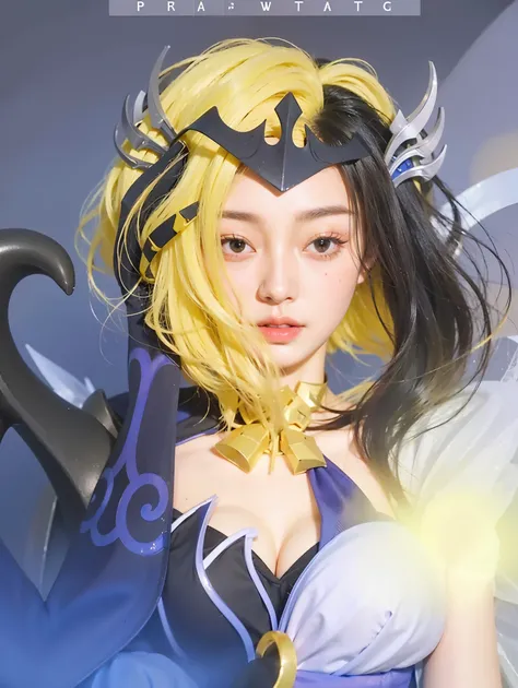 a close up of a girl or woman (K-Pop idol), detailed hair , big booobs ,  shadowbringers cinematic, 4 k detail fantasy, a beautiful fantasy empress, game cg, xianxia fantasy, xianxia hero, 2. 5 d cgi anime fantasy artwork, cinematic goddess close shot, rua...