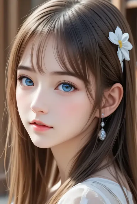 (super cute young face:1.3),
(full body shot:1.5),
(sparkling clear attractive large glowing eyes:1.5), (japanese idol face:1.5),very beautiful cute girl,(baby face:1.4),cheerful happy smile,exquisite smooth and silky long brown straight hair,fair skin,(ha...