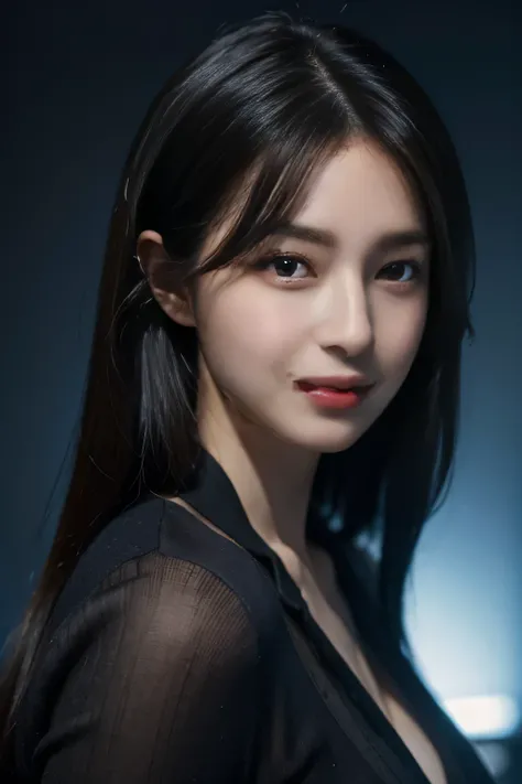 (absurd resolution:0.5)、(High resolution:1.4)、(masterpiece:1.4)、(hyper detail:1.4)、A young woman with dark hair dressed in an engineer&#39;s jumpsuit、In an extremely narrow and closed mechanical control room、Blushing to express excitement、Focus solely on t...