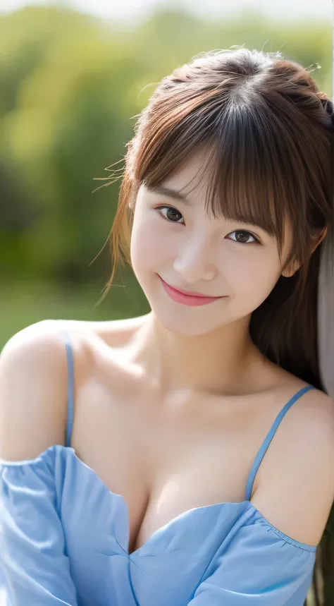 masterpiece,best quality,(Japanese girl),((Beautiful girl)),cleavage,(off shoulder:1.2),(perfect body beauty:1.2),(shy smile),From slightly above