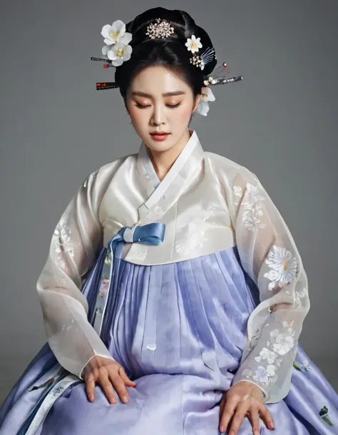 8k, A Korean man had surgery to change his body from male to female, his body is completely female, he has big breasts like a woman, but his face is not changed and still looks like a man, His hair is still manly and short, manly short hair, he is wearing ...