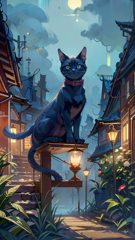 theme:A trip with a cat/私のA trip with a cat行/My cat's trip 、、 Cats are food  、Baroque、 gothic、  medieval Europe  、theme猫とwitchの旅立ち、 cat is ferocious  、  cats are very big  、  multiple monsters cats  、 とても美しいwitch、  The cat is very creepy  、witch&#39;Devil ...