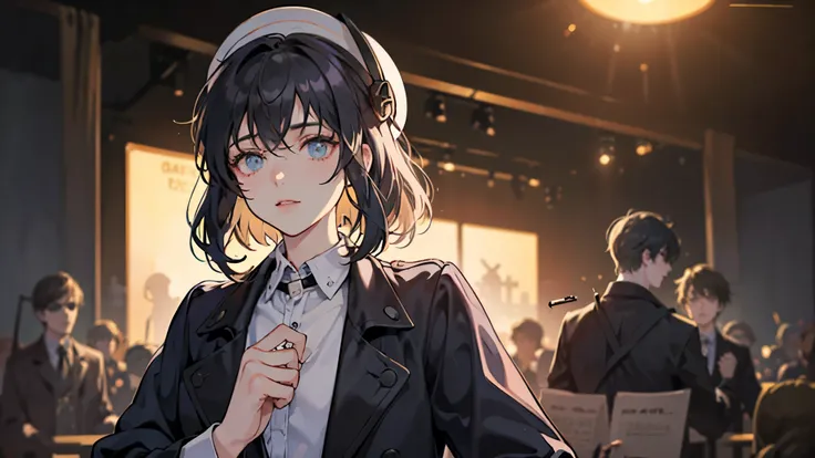 A mysterious solo artist who plays smooth, atmospheric lo-fi beats while solving "musical mysteries" on stage. Dressed like a 1940s detective, complete with a trench coat, fedora, and dark sunglasses, they never speak, letting their music communicate every...