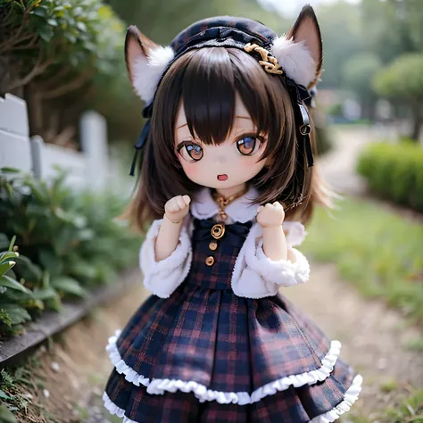 
     Shiba Inu Girls  、          Hair like a Nendoroid doll、countryside 